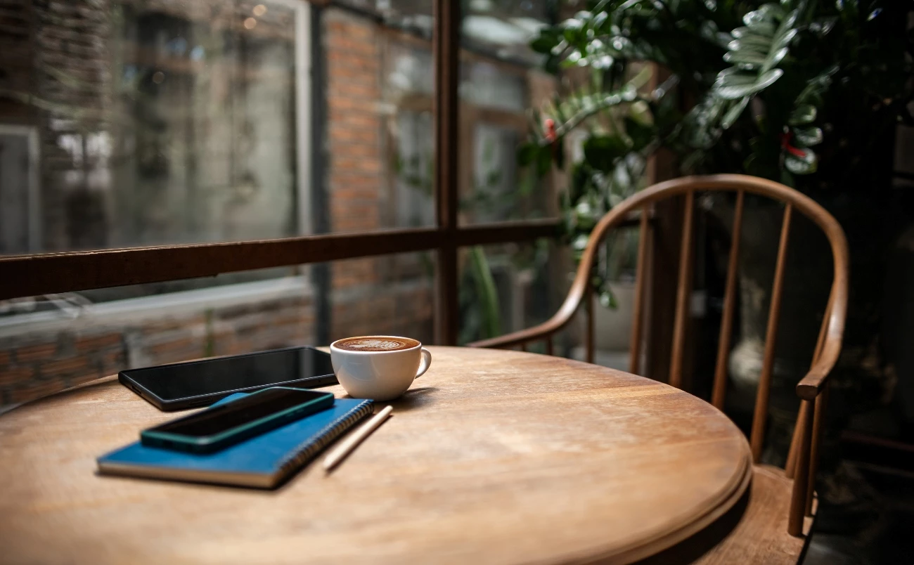 Textbooks On A Table