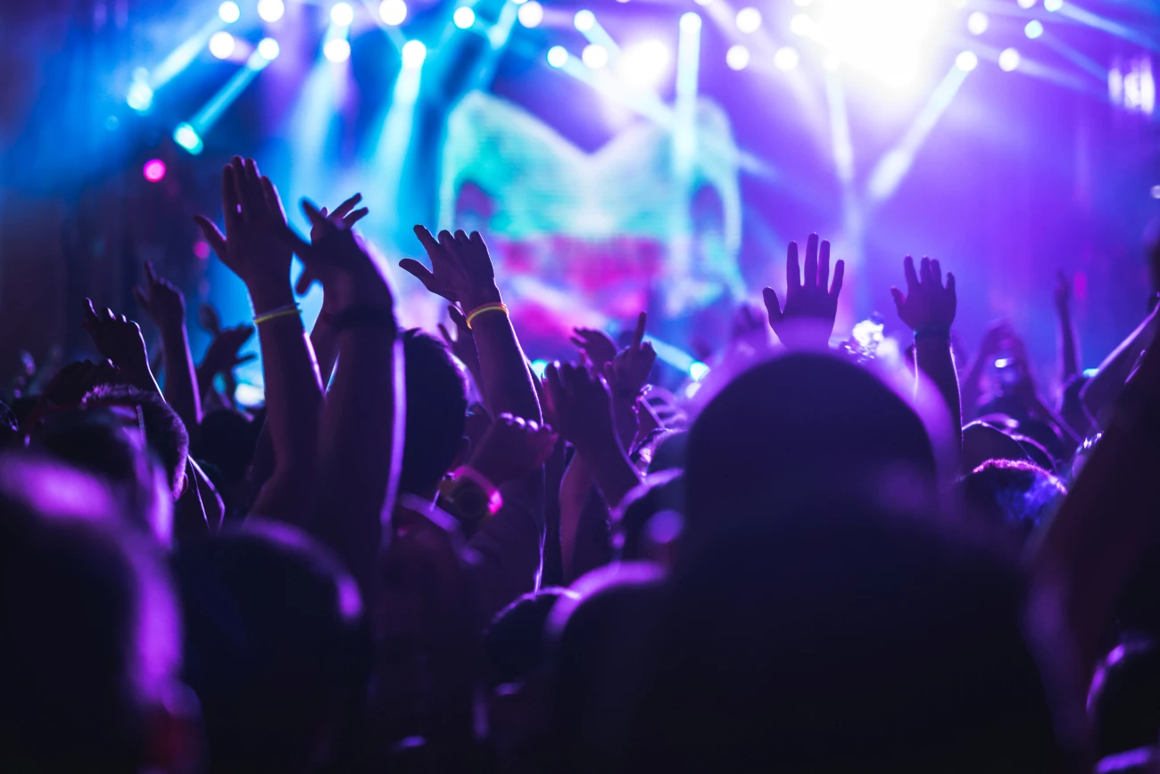 People Dancing In A Nightclub